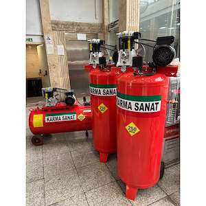 کارما صنعت (karma-sanat) تولید کننده کمپرسور ایستاده ‌خوابیده